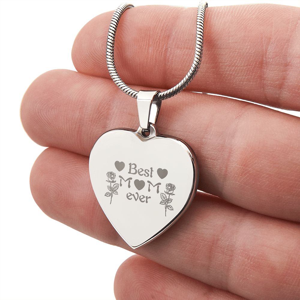 Photo Engraved Heart Necklace | Fast Delivery Crafted in South Africa