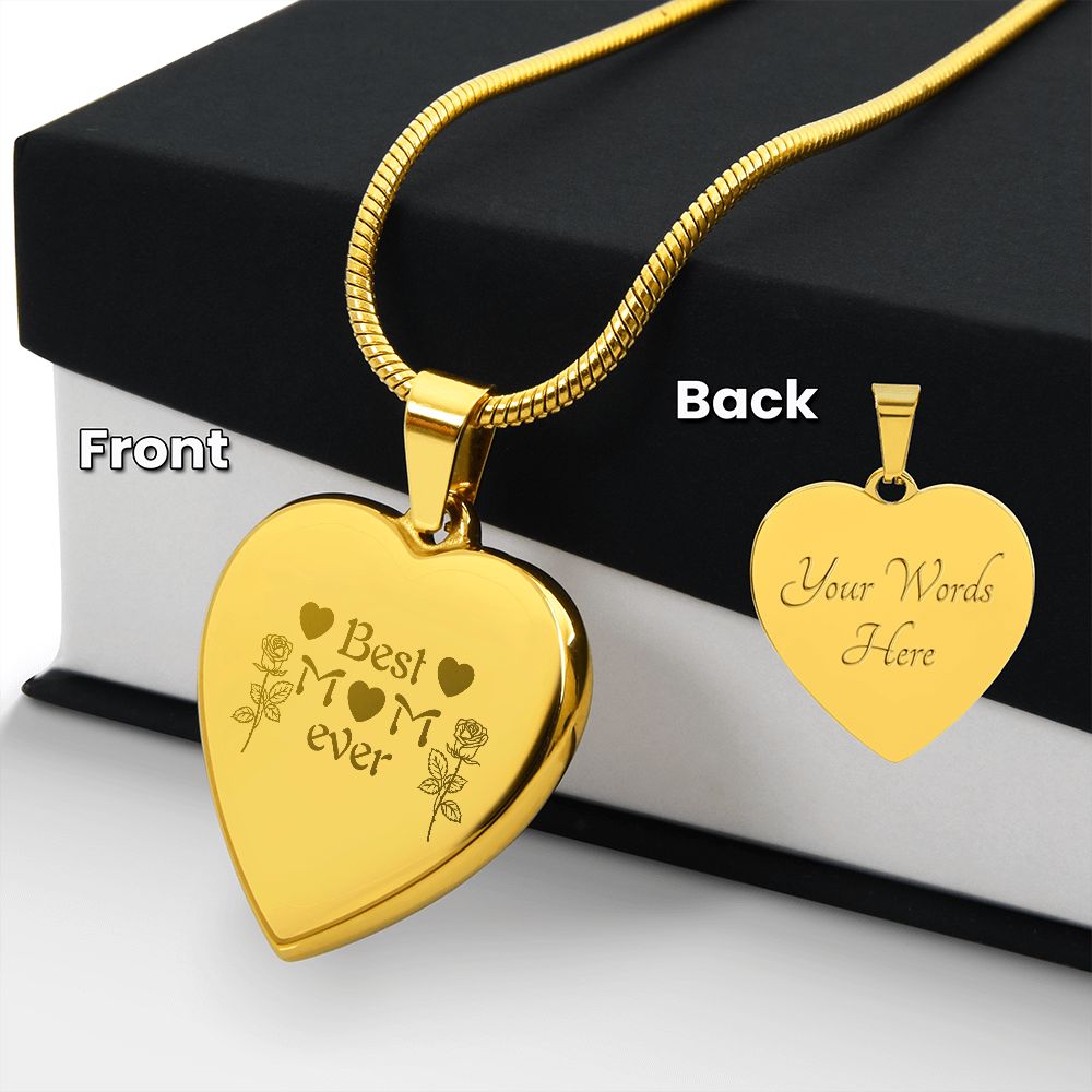 New Engravable Open Your Heart Necklace